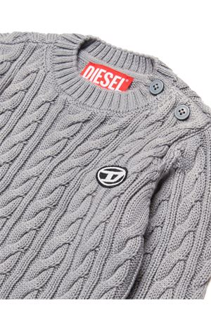 grey cotton jumper DIESEL KIDS | K00594KYAYZK909